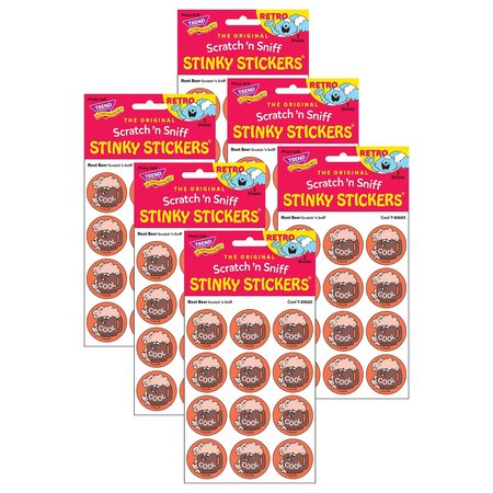 TREND Cool/Root Beer Scented Stickers, 144PK T83603